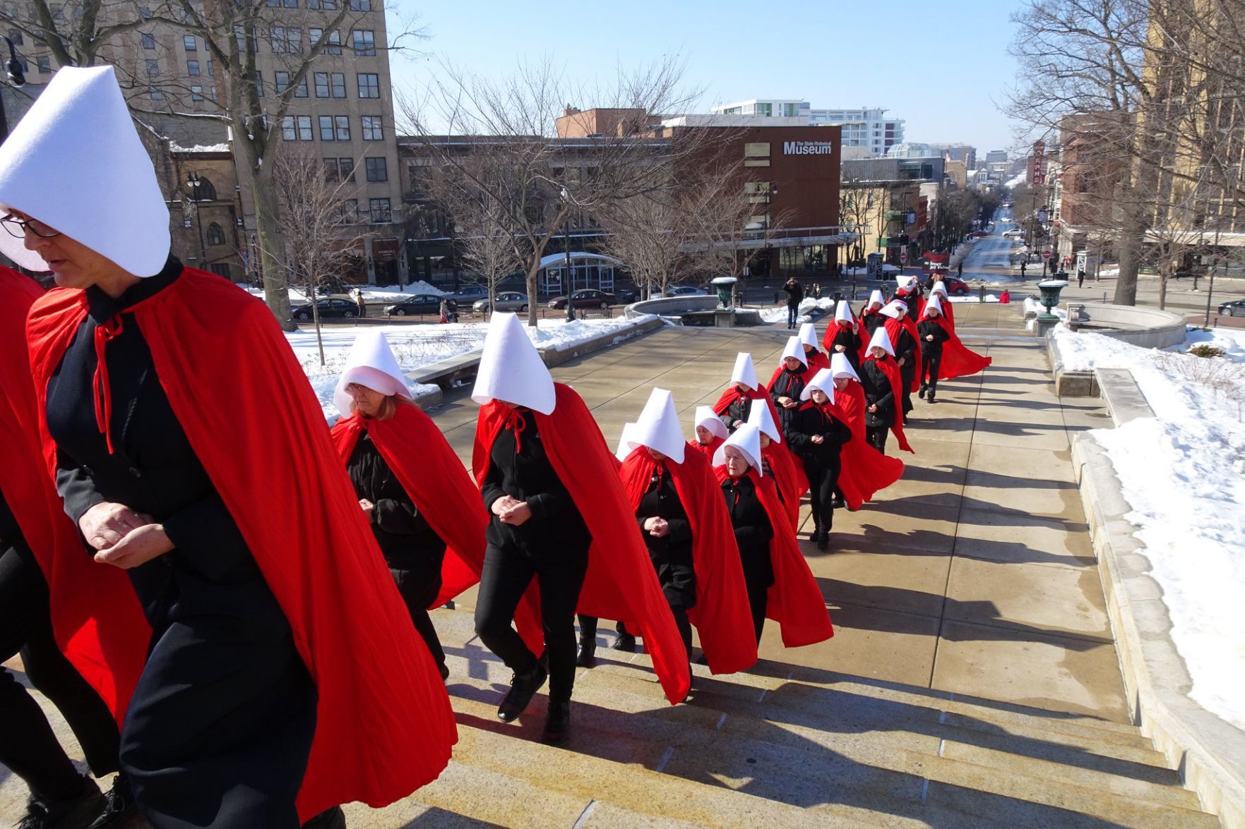 Entering the Capitol